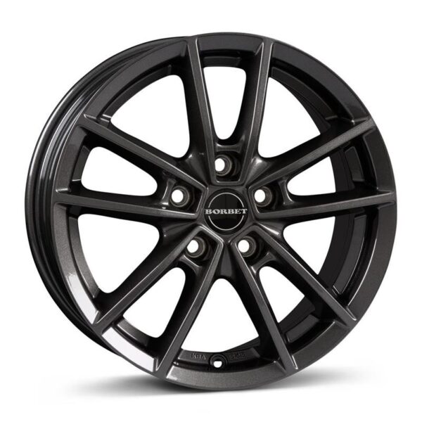 BORBET W Mistral Anthracite Glossy 8x20 5/112 ET41 CB57,1 R13