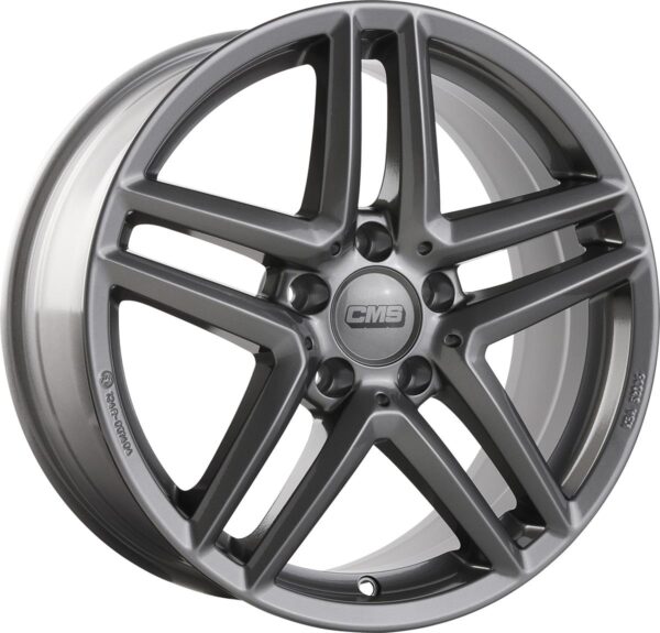 CMS C26 Titan Gloss 8x19 5/112 ET38 CB66,6 (long bolt MB) ERÄ R14