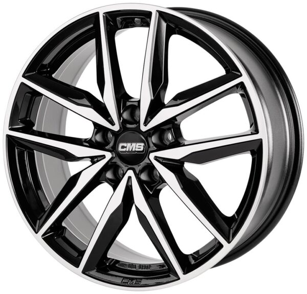 CMS C28 Diamond Black Gloss 7,5x19 5/108 ET46 CB65,1 60°