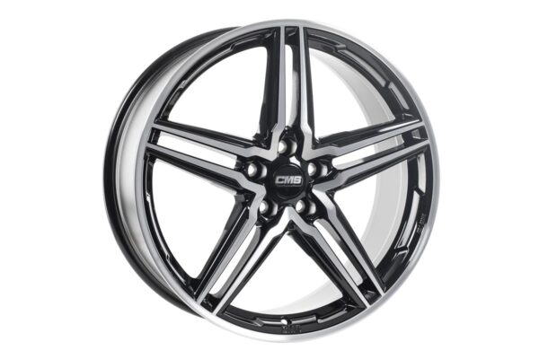 CMS C29 Diamond Black Gloss 8x18 5/120 ET50 CB65,1 R14