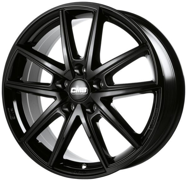 CMS C30 Complete Black Gloss 7x17 5/114,3 ET40 CB66,1 POISTO 60°