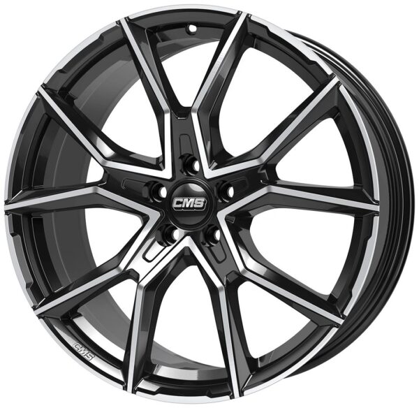 CMS C33 Diamond Black Gloss 8x19 5/112 ET38 CB66,5 POISTO R13
