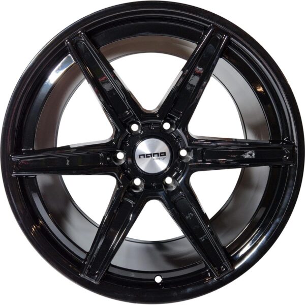 Nano 5774 Glossy Black 9,5x20 6/139,7 ET12 CB110,0 POISTO 60°