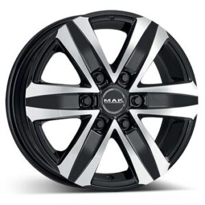 MAK Stone 6 Black Mirror 8,5x20 6/139,7 ET20 CB106,1 Flat