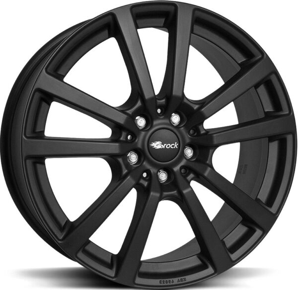 BROCK RC25T Black Matt 6,5x16 5/160 ET60 CB65.1 60°