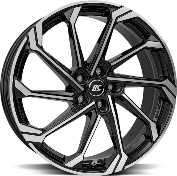 BROCK RC36 Black Full Pol 8x19 5/110 ET37 CB65.1 60°